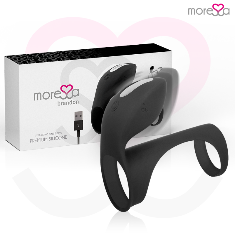 Moressa - Anneau Vibrateur Brandon Avec Couvercle
